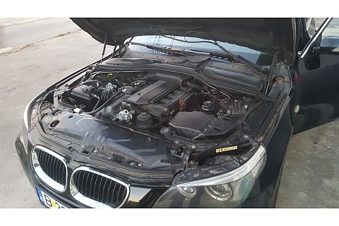 Montaj instalatie gpl Tomasetto Stag 300 BMW 520 i motor 2.2 litri 6 cilindri in linie